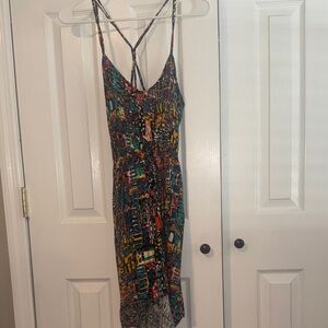 Material Girl Multicolor Strappy Women's Dress